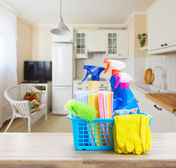 春季大扫除的概念图片下载