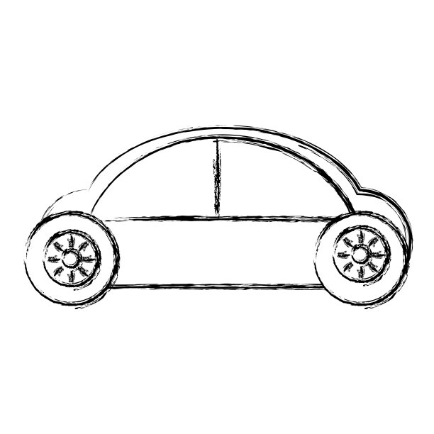 现代汽车孤立图标图片下载