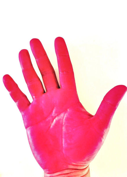 五颜六色的手掌图片下载