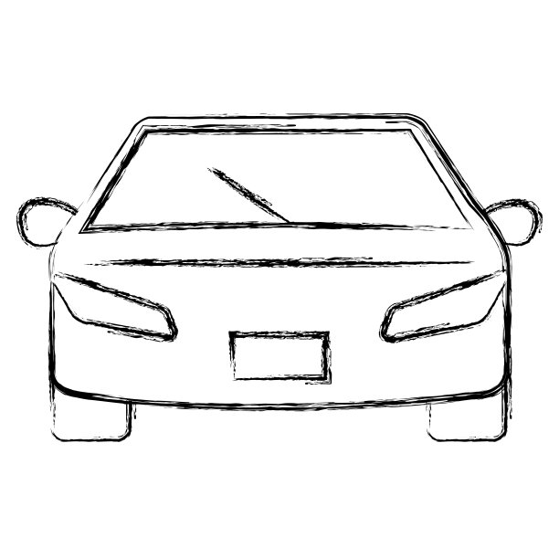 现代汽车孤立图标图片下载