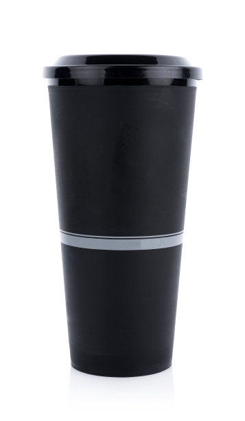 一次性咖啡杯隔离白色图片下载