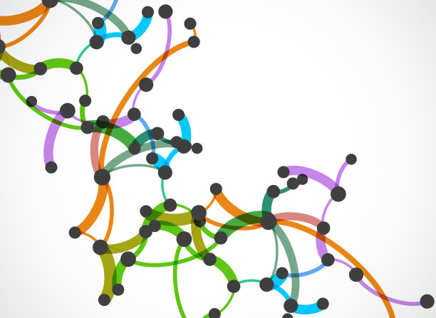 线结构技术背景图片下载