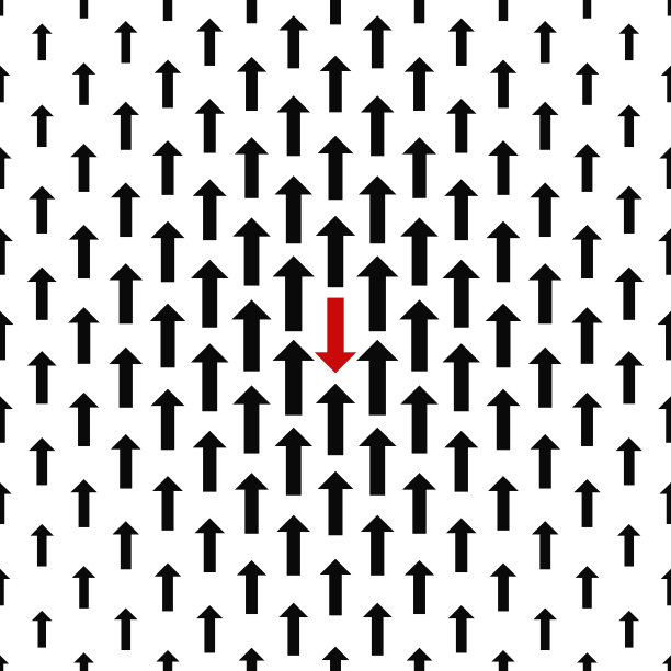 无缝箭头图案的阻力图片下载