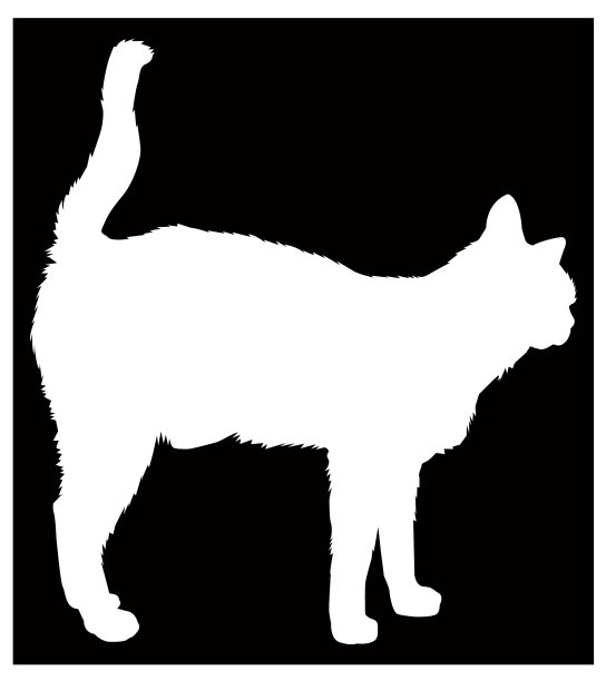 猫的轮廓图片下载