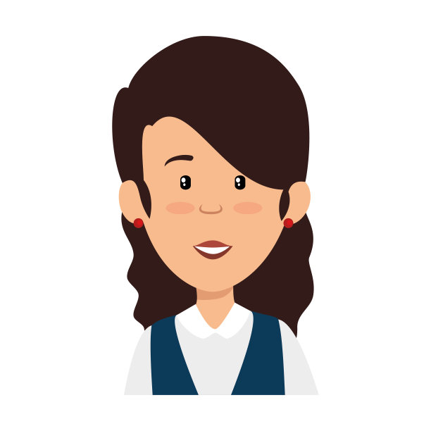 美丽的女商人的化身图片下载