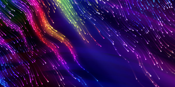 宽幅头部与飞行的虫群萤火虫在夜晚发光的轨迹素材图片