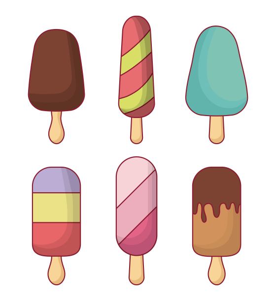 冰淇淋的设计图片下载