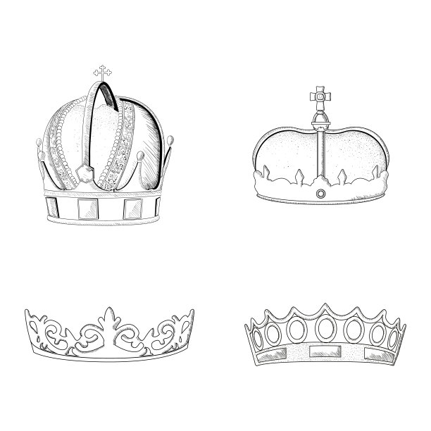一套皇家皇冠图片下载
