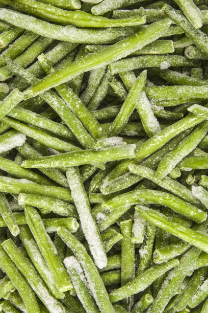 冰冻青豆作为背景，特写图片下载