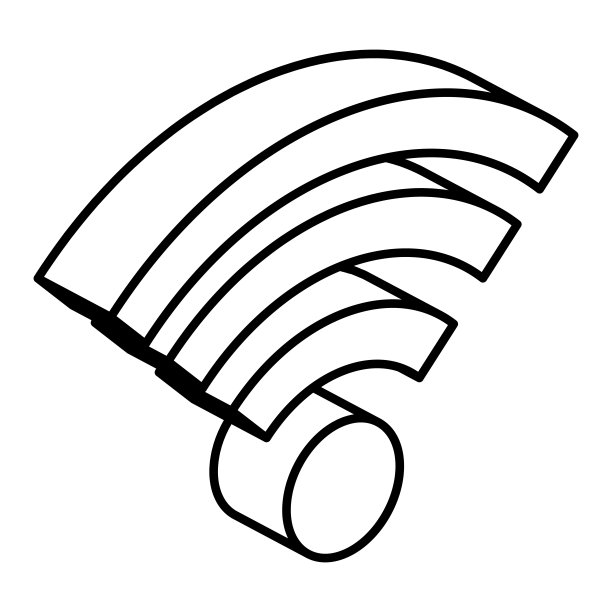 Wifi信号隔离图标图片下载