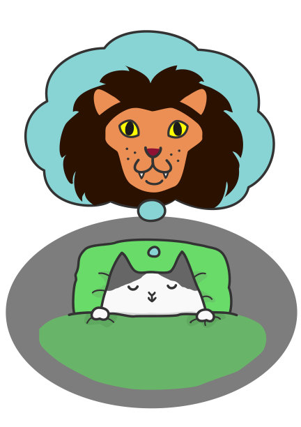 小猫梦想大图片下载