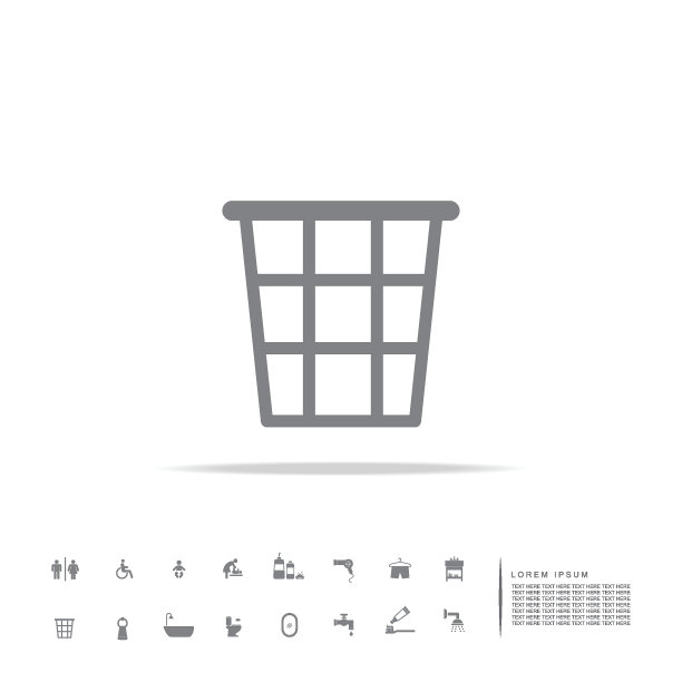 衣服篮子图标图片下载