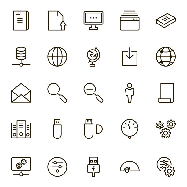 数据交换图标集图片下载