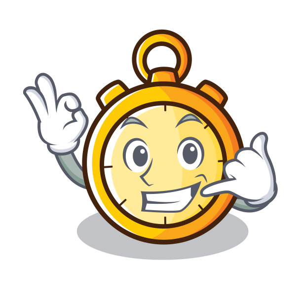 叫我天文钟人物卡通风格图片下载