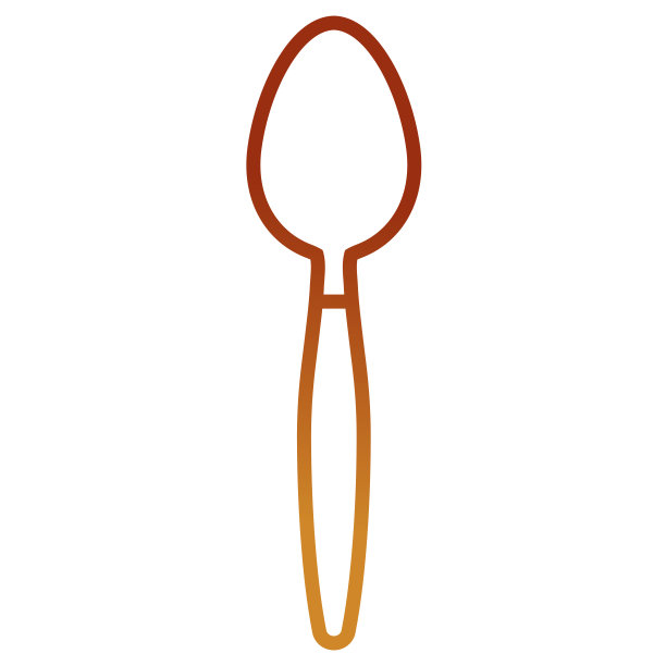 勺子矢量图图片下载