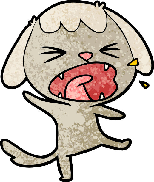 可爱的卡通狗图片下载