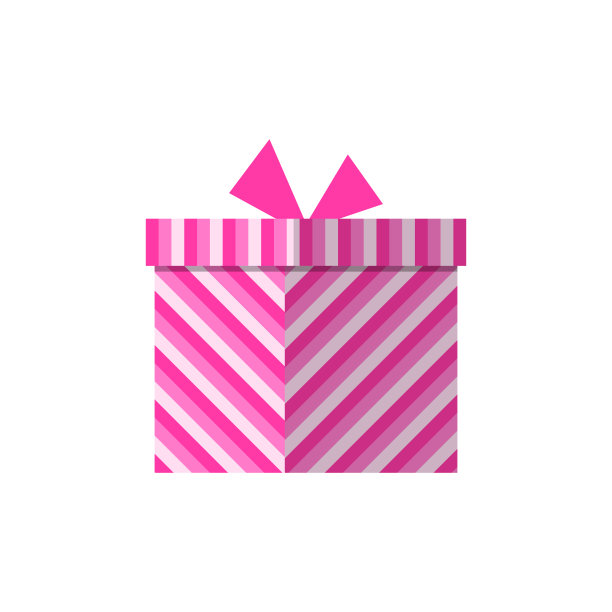 礼物送给女孩。图片下载