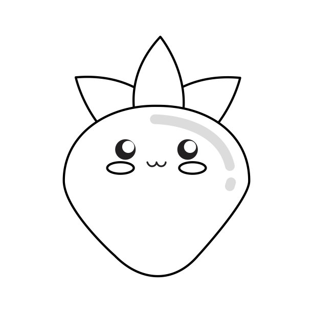 卡哇伊水果设计理念图片下载