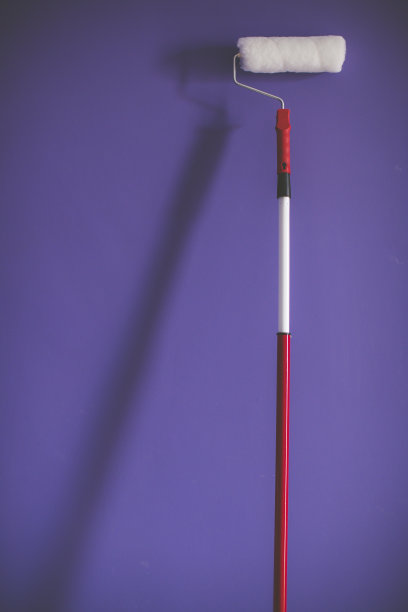 红辊刷和墙:回白图片下载