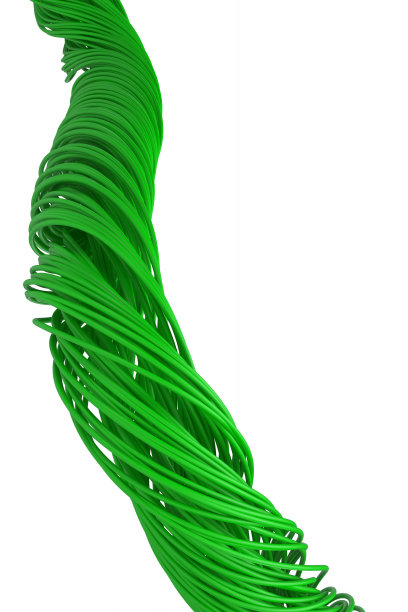 绿色电脑电缆图片下载