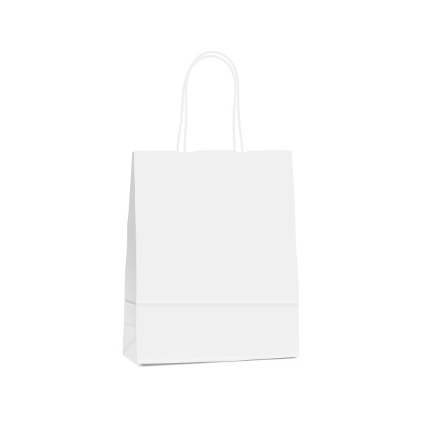 白色空购物纸袋图片下载