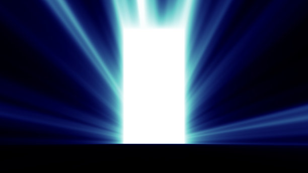 抽象背景与开放的门图片下载