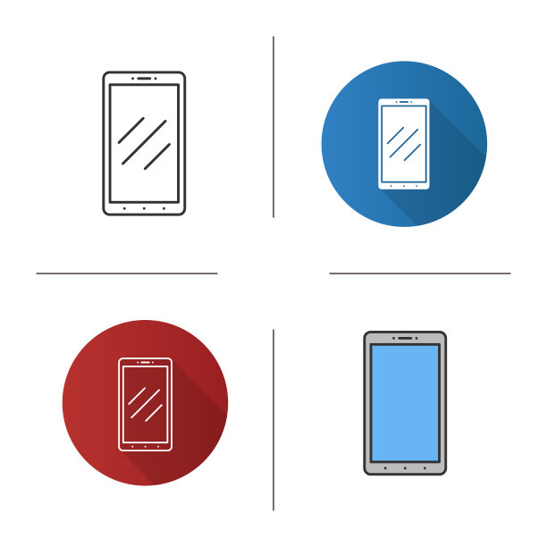 智能手机图标图片下载