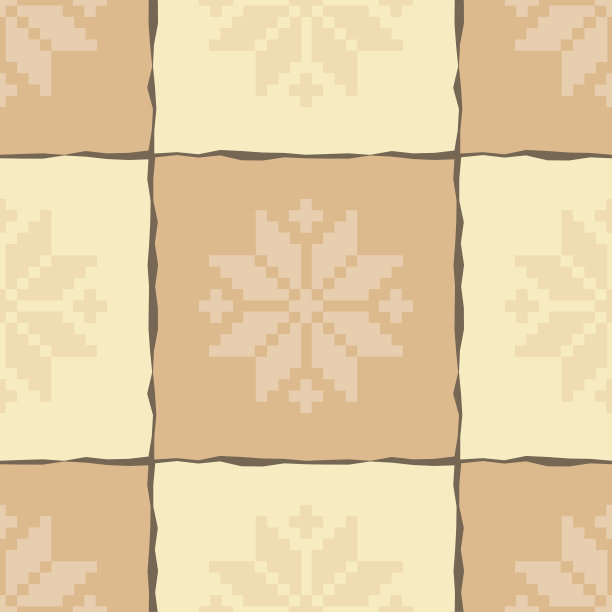 无缝模式。节日棕色牛皮纸包装纸。纹理卡夫。纺织融洽。图片下载