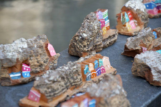 装饰岩石纪念品São保罗图片下载