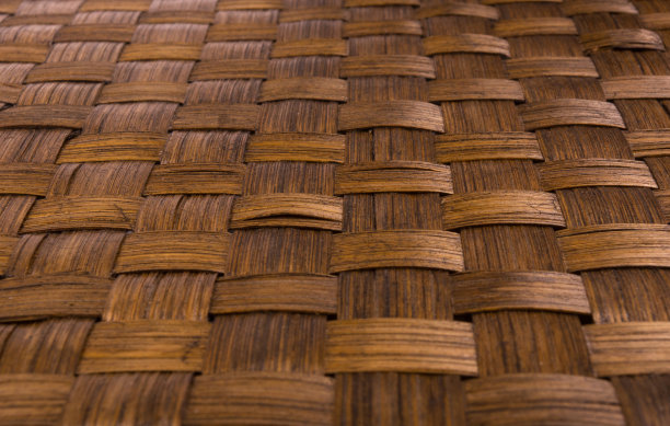 编织藤席，食物图片下载