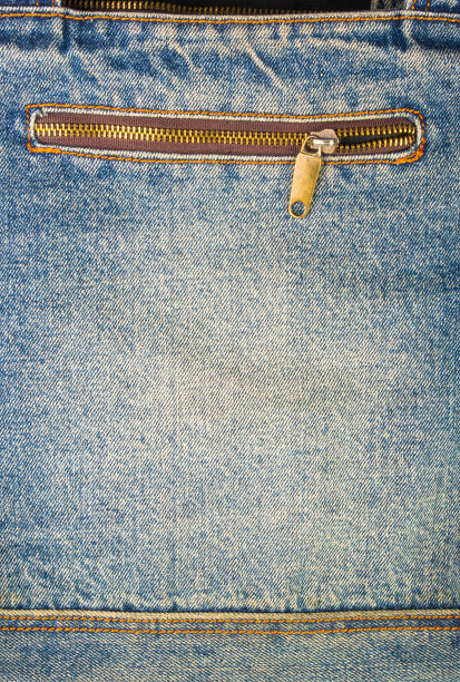 牛仔裤手提袋上的配件图片下载