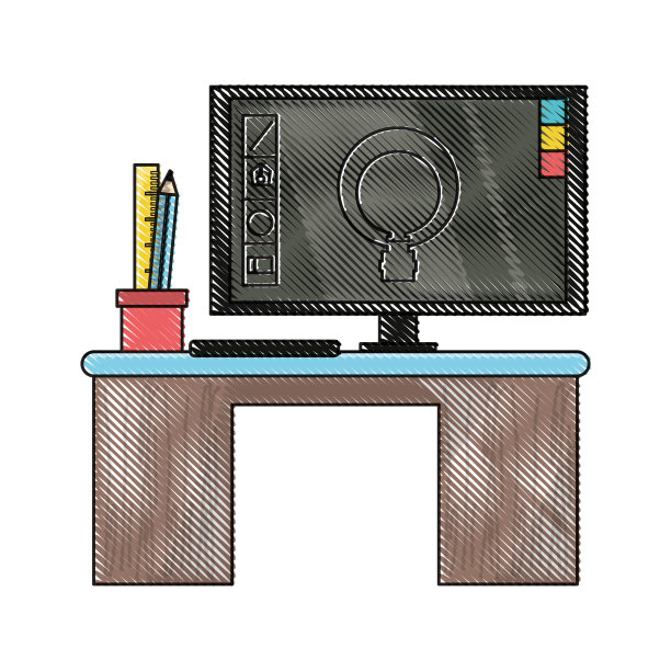 电脑显示器图标图片下载