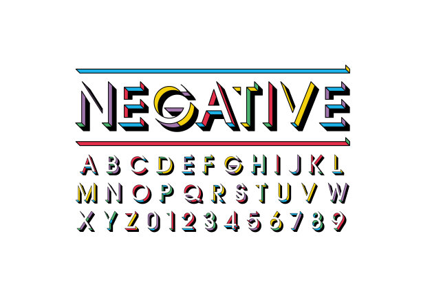 彩色字母图片下载