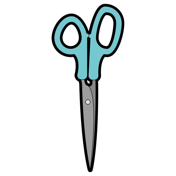 孤立的剪刀的设计图片下载