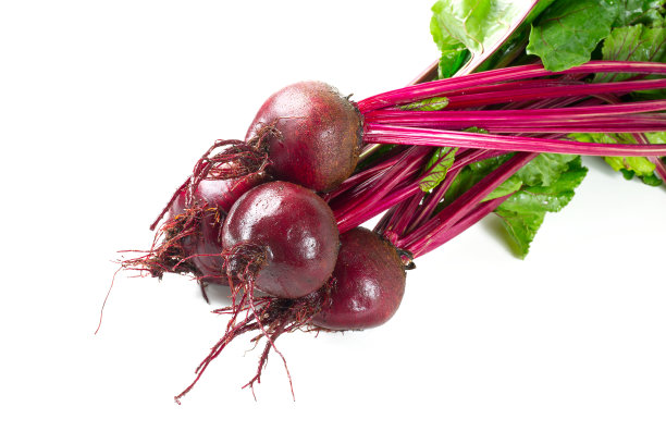 甜菜根孤立图片下载