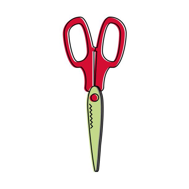 孤立的剪刀的设计图片下载