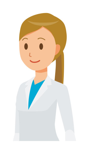 一位穿着白色套装的女医生正在走路图片下载