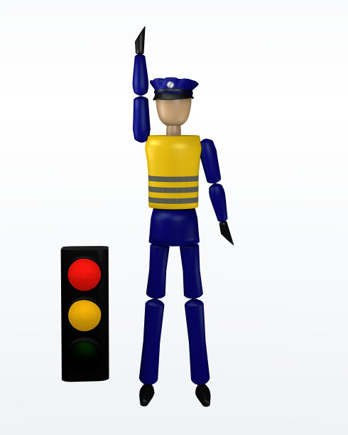 司机停车时可以安排黄色和红色交通信号灯图片下载