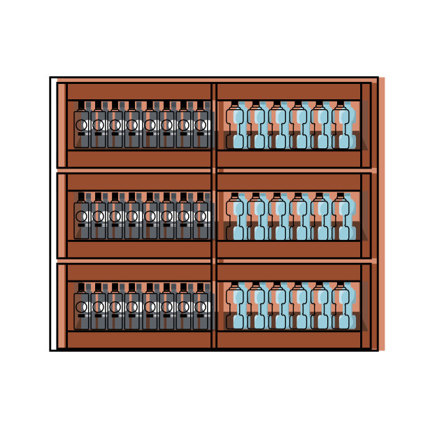 超市货架设计理念图片下载