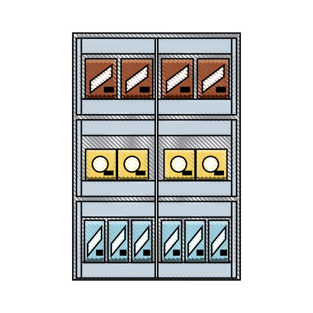 超市货架设计理念图片下载