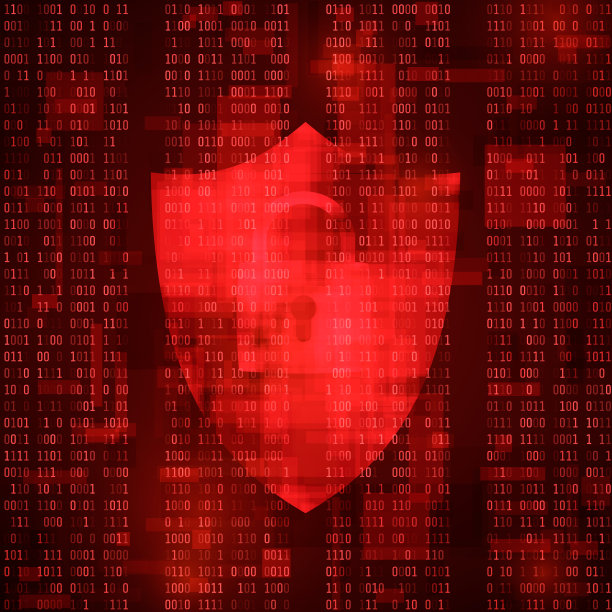 网络犯罪的概念。计算机系统的黑客。按摩系统的威胁。病毒攻击。矢量图图片下载