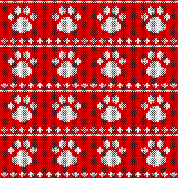 编织纹理设计新年贺卡，圣诞邀请，节日包装纸，寒假旅游和滑雪胜地广告图片下载