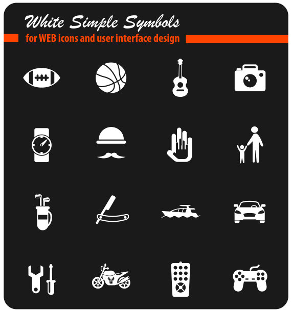 父亲节图标集图片下载