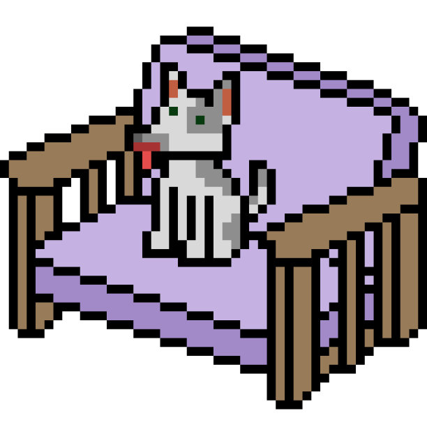 矢量像素艺术卡通图片下载