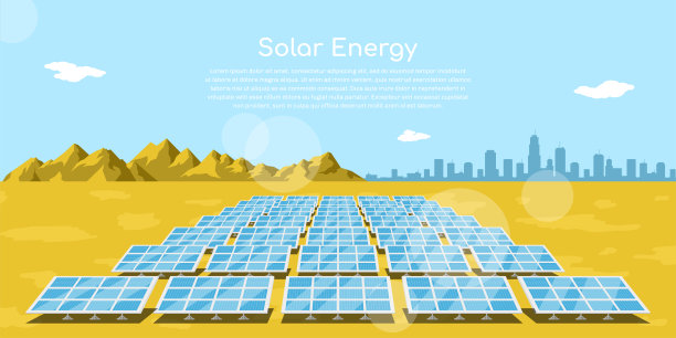 太阳能概念横幅图片下载