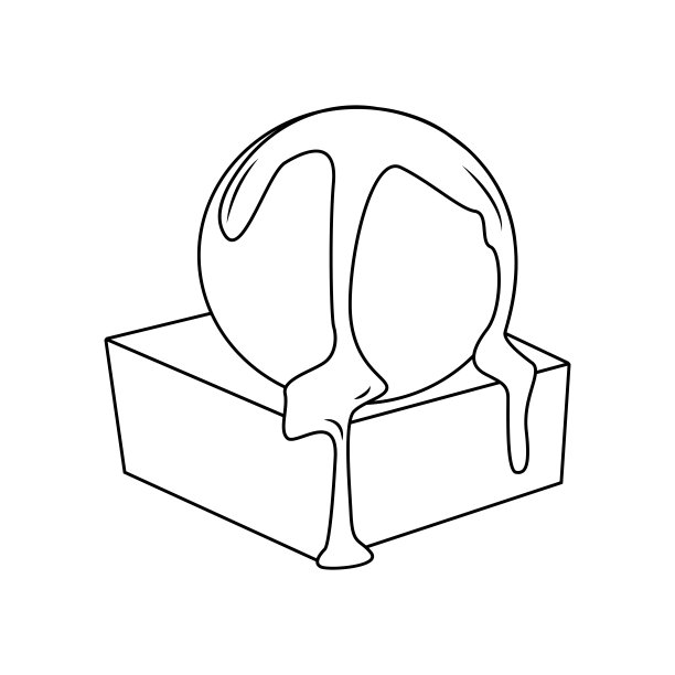 美味的冰淇淋轮廓图片下载