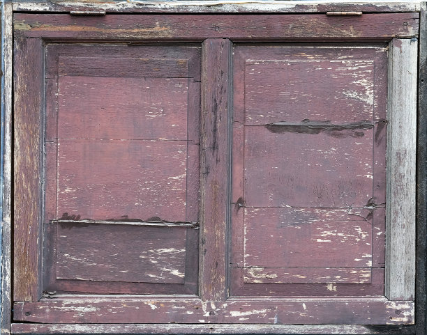 旧棕色木百叶窗的背景纹理图片下载