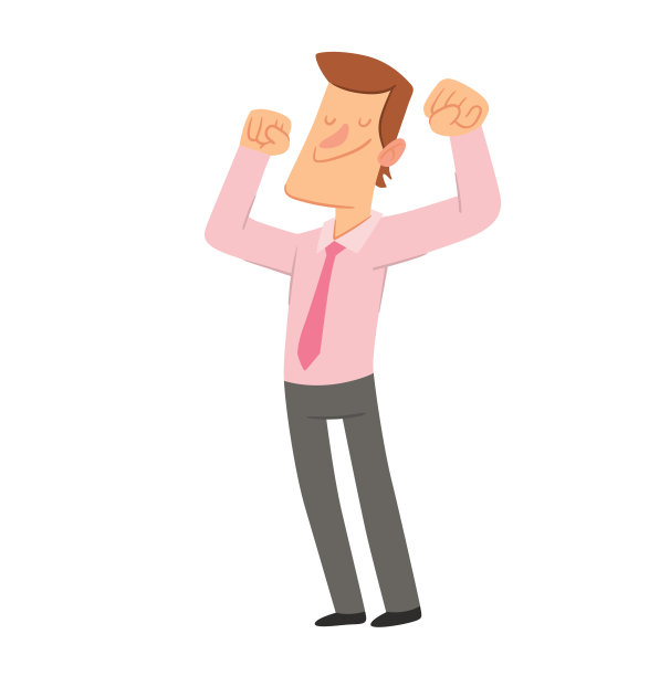 棕色头发的快乐男人图片下载