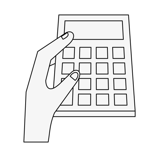 手持计算器图片下载