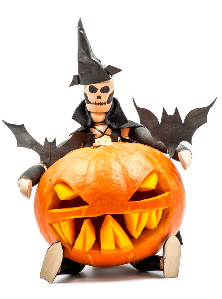 令人毛骨悚然的万圣节南瓜图片下载